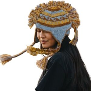 Chaveau Hat 100% Wool/ Fleece OS Unisex Adult Made in Nepal
